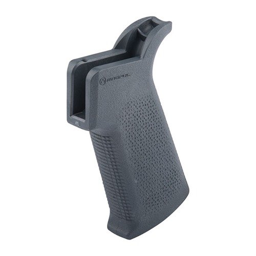 L'AR-15 MOE-SL Grip offre un angolo di presa verticale ottimizzato, texture aggressiva per il controllo dell'arma e un design slim per una migliore ergonomia.