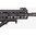 M-LOK rail Picatinny 5-slot 2.375" alluminio per AR-15 nero