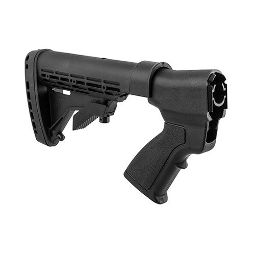 Il buttstock KickLite per Remington 870 offre un sistema di riduzione del rinculo, una presa ergonomica e un'installazione facile per un controllo superiore e colpi più rapidi.