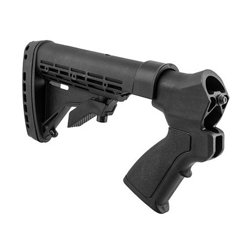 Il KickLite Tactical Buttstock per Winchester 1200/1300 12 gauge offre riduzione del rinculo, maggiore controllo e precisione, riducendo la fatica durante il tiro.