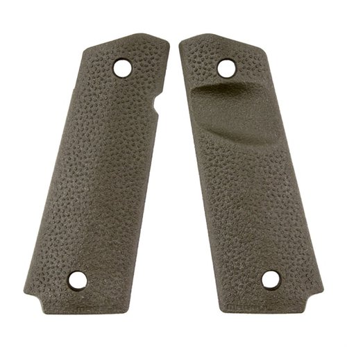 I pannelli grip MOE® con texture TSP per 1911 full size offrono un controllo superiore grazie al materiale polimerico rinforzato e alla forma a diamante.