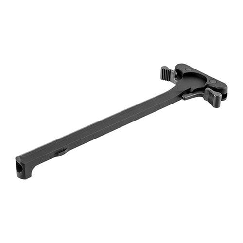 L'AMBIDEXTROUS CHARGING HANDLE di LWRCI offre un'interfaccia utente ottimale, resistenza alla corrosione e compatibilità con il sistema AR-15/M4.