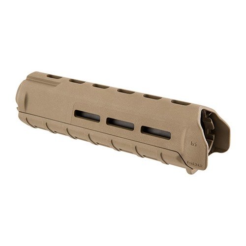 Le maniglie Magpul MOE M-LOK per AR-15/M16 offrono un design leggero e resistente, con slot M-LOK per accessori e sezioni rail opzionali.