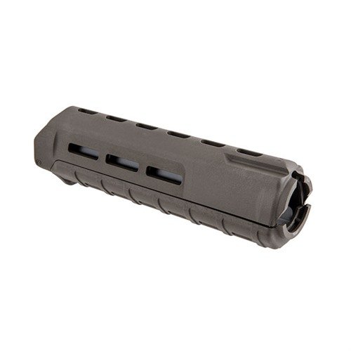 Le maniglie Magpul MOE M-LOK per AR-15/M16 mid-length offrono un design leggero e resistente, con slot M-LOK per accessori come slings e foregrips.