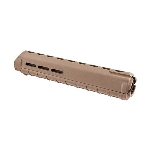 Le manopole Magpul MOE M-LOK per AR-15/M16 offrono robustezza e leggerezza, con slot M-LOK per accessori come slitte, montaggi per luci e impugnature.