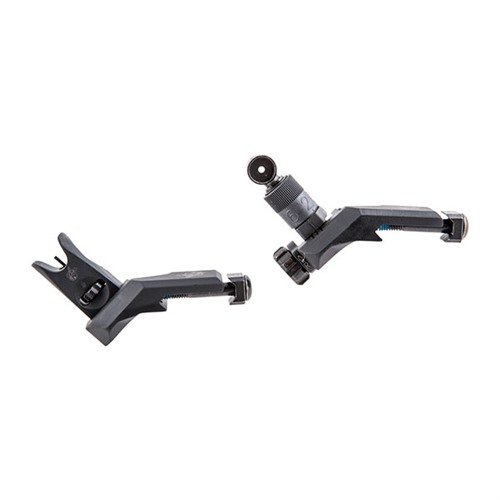 Il KAC 45 Degree Offset Sight Set offre un accesso rapido a mirini di backup per ingaggi a corto raggio, montaggio robusto su rail Picatinny e facile utilizzo.