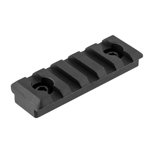 Le sezioni di rail M-LOK 1913 Picatinny di Midwest Industries sono realizzate in alluminio 6061, anodizzate e disponibili in diverse lunghezze, complete di hardware.