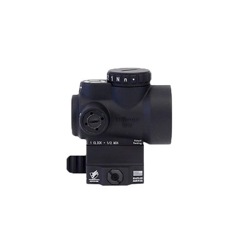 Il montaggio AD-MRO-SOCOM per Trijicon MRO offre un'altezza di co-witness inferiore a 1/3, è realizzato in alluminio 6061 T6 e presenta un sistema di leva QD Auto Lock™.