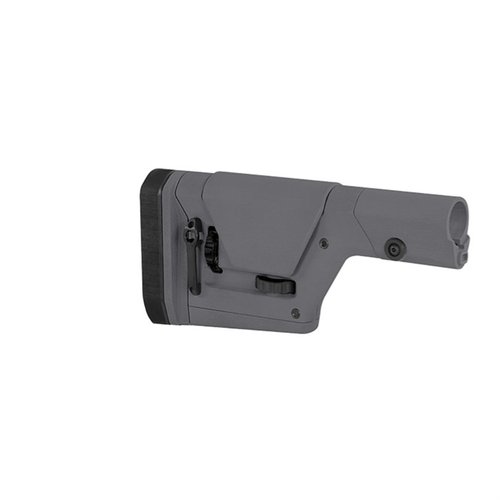 Il PRS GEN3 di MAGPUL è un calcio precisione regolabile per AR15/M16 e AR10/SR25, con regolazione tool-less della lunghezza e dell'altezza del poggiaguancia.