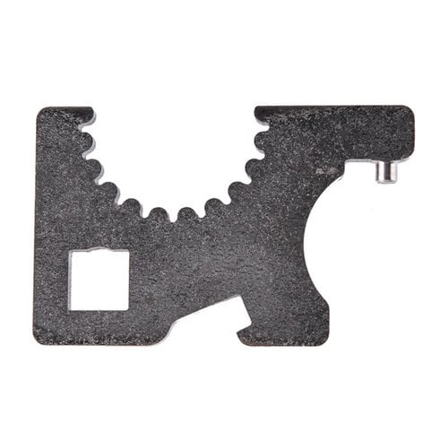 La chiave per il dado del barilotto Geissele è compatibile con tutti i dadi Geissele e funziona anche con i dadi HK 416 e BRN-4, garantendo precisione e affidabilità.