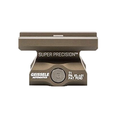I montaggi Super Precision T1 offrono resistenza e precisione eccezionali, realizzati in alluminio 7075-T6 con 1.400 libbre di forza di serraggio.