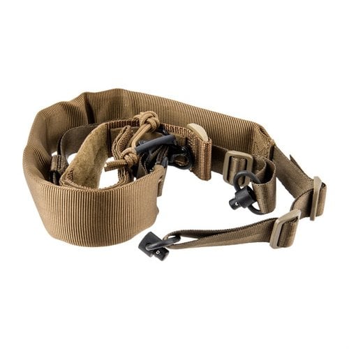 La V-TAC Padded Sling con cuff assembly offre un rapido distacco, regolazione veloce e comfort per movimenti prolungati in condizioni difficili.