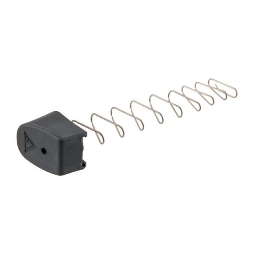 L'estensione del caricatore TANGODOWN per Glock® 43 aumenta la capacità a 8 + 1 colpi, garantendo una presa sicura e un'alimentazione fluida con molla in acciaio inox.