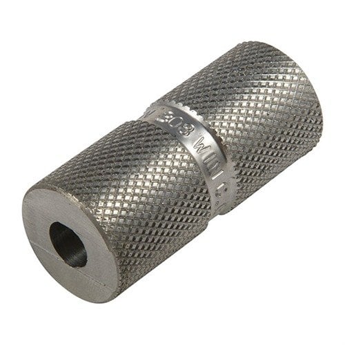 Il calibro Lyman .308 Win Case Length/Headspace Gauge garantisce sicurezza e precisione, controllando le dimensioni di headspace dopo il resizing delle cartucce.