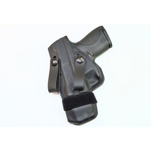 L'holster Morrigan IWB offre un design compatto, protezione completa, regolazione della ritenzione senza attrezzi e comfort per un trasporto sicuro e discreto.