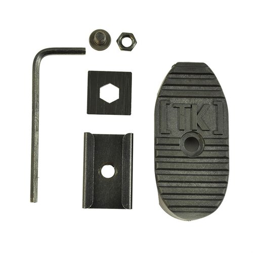 Il 'Buck Pro' Base Pad offre una superficie testurizzata per un inserimento sicuro del caricatore, si adatta facilmente e non richiede colla. Venduto in confezioni da 2.