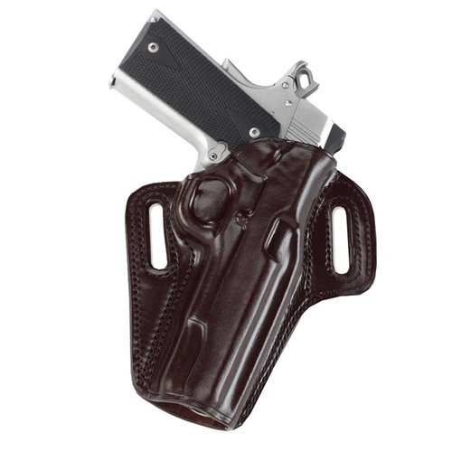 L'holster Concealable per Glock® 19 offre un design ergonomico, pelle di alta qualità, accesso rapido, e sicurezza con guardia del grilletto coperta.