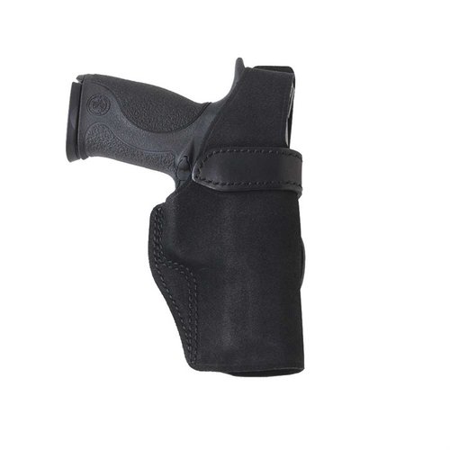 L'holster Wraith offre un rapido accesso grazie alla cinghia di ritenzione, un facile reinserimento con una mano e una leggera inclinazione per una migliore occultabilità.