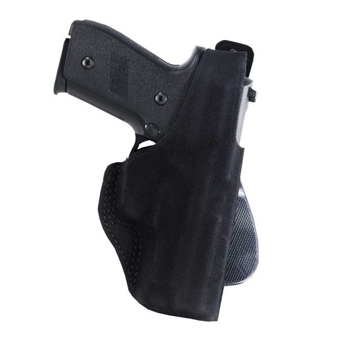 L'holster Paddle Lite di Galco, in Premium Center Cut Steerhide, offre comfort e sicurezza, con un design a paddle facile da rimuovere e adatto a cinture fino a 1.75