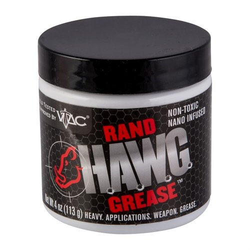 HAWG Grease di Rand offre prestazioni superiori, resiste fino a 540°F senza sciogliersi, è non tossica e inodore, garantendo un funzionamento ottimale della tua arma.