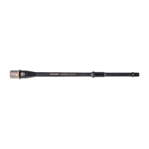 Il Faxon Firearms Pencil-Profile AR-15 Match Barrel offre prestazioni di livello match in un design leggero, realizzato in acciaio inossidabile 416-R con rigatura 5R.