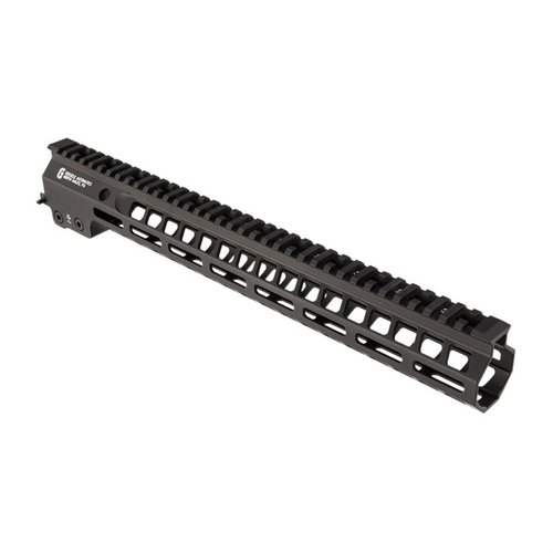 Il handguard Geissele MK14 Super Modular Rail per AR-15 offre un profilo sottile, numerosi slot M-LOK per accessori e un robusto sistema di ancoraggio.
