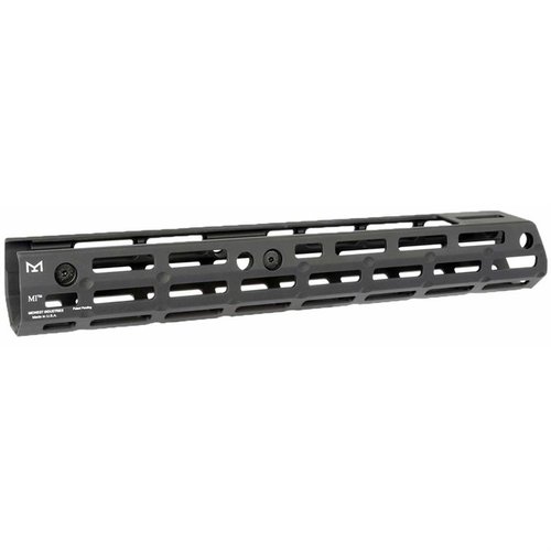 Aggiungi un tocco personalizzato al tuo IWI Galil ACE con il handguard Drop-In in alluminio di Midwest Industries, compatibile M-LOK e con finitura anodizzata nera.