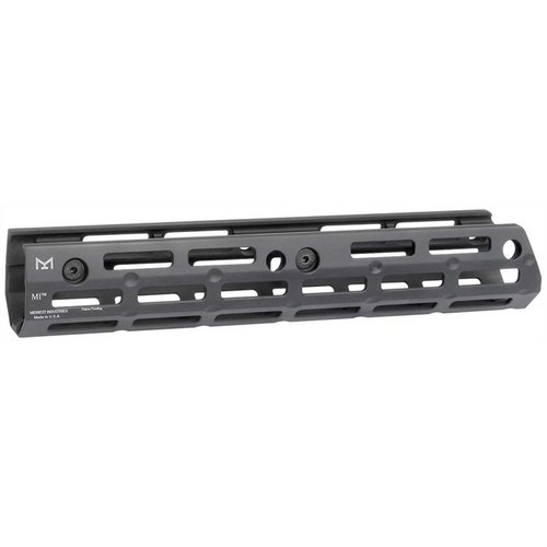 Aggiungi un tocco personalizzato al tuo IWI Galil ACE con il handguard Drop-In in alluminio di Midwest Industries, compatibile M-LOK e con finitura anodizzata nera.