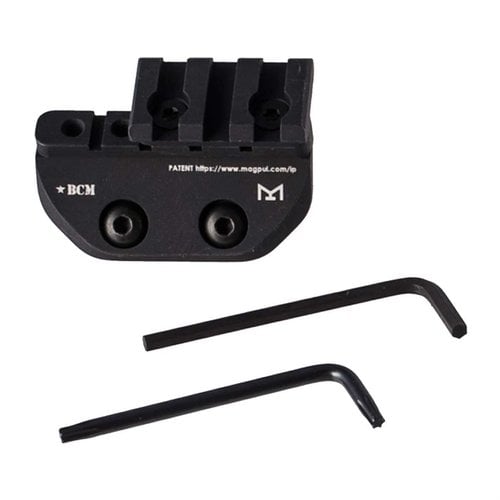 Il BCMGunfighter 1913 Light Mount M-LOK® permette di montare facilmente luci su handguard M-LOK, è leggero, resistente e offre diverse opzioni di posizionamento.