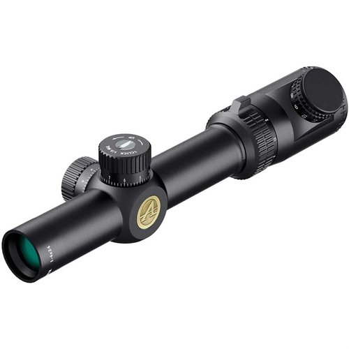 Il telescopio Athlon Optics Talos BTR 1-4x24mm offre ottiche illuminate, prestazioni superiori in condizioni di scarsa illuminazione e un reticolo AHSR MIL per una mira precisa.