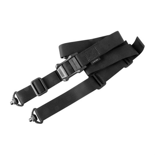 Il Magpul MS1 QDM Sling offre una regolazione rapida e sicura, design a profilo basso e funzionalità versatile per configurazioni a due o un punto.