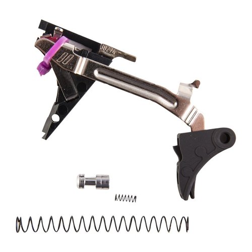 Migliora il tuo Glock® Gen 4 con il kit Zev Technologies: trigger preciso, riduzione del peso di scatto e un'ergonomia superiore per un controllo ottimale.