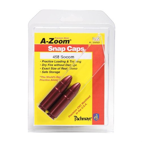 I SNAP CAPS A-ZOOM sono ideali per l'addestramento e il test delle funzioni, realizzati in alluminio CNC, durevoli e resistenti a oltre 3000 colpi a secco.