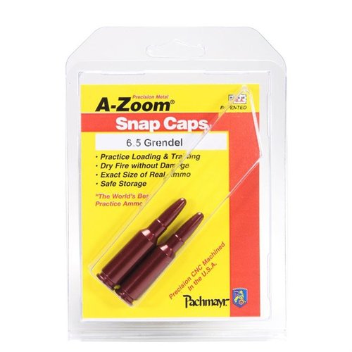 I A-Zoom Snap Caps Blue Value Pack offrono un'ottima soluzione per l'addestramento e il test di funzionamento, realizzati in alluminio CNC per una durata eccezionale.