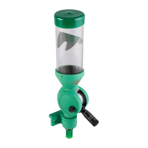 Il Redding Competition PR-50 è un misuratore di polvere progettato per fucili di precisione, offre cariche precise da 30 a 80 grani con un micrometro regolabile.