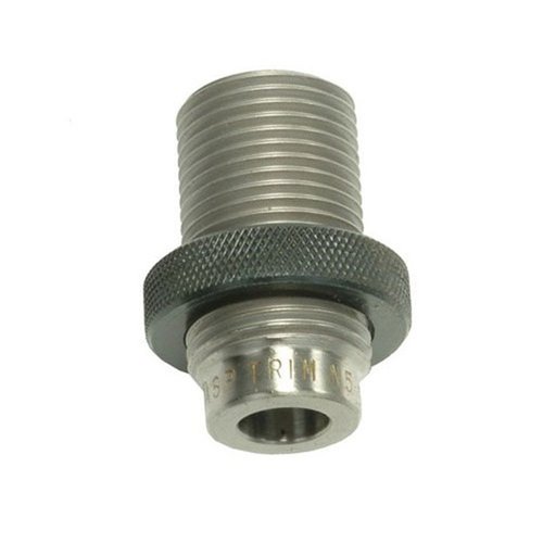 I Redding Trim Dies permettono di rifilare i casi senza ridimensionamenti non necessari, offrendo un passaggio ideale prima del full length resizing.