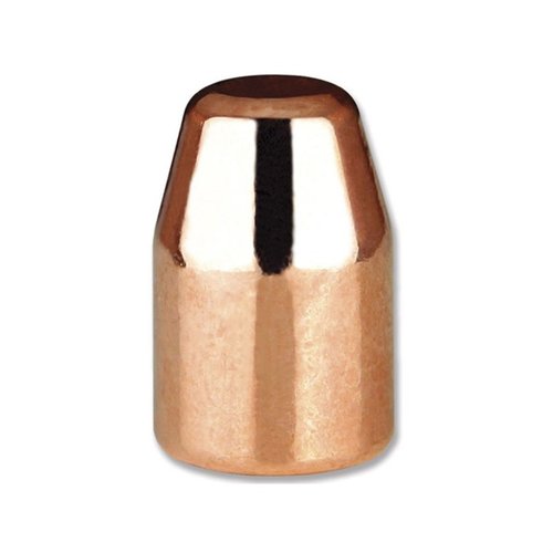 Le pallottole Berry's Superior Plated 38/357 cal. sono precise, economiche e non sporcano la canna con piombo, resistendo a velocità fino a 1250 fps.