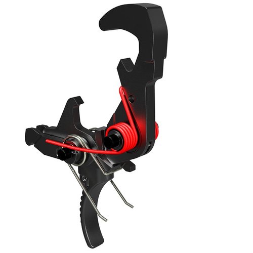 I grilletto EDT di Hiperfire offre un'azione fluida e consistente, con peso di trazione medio di 4.5 o 5.5 lbs, migliorando notevolmente il grilletto G.I.