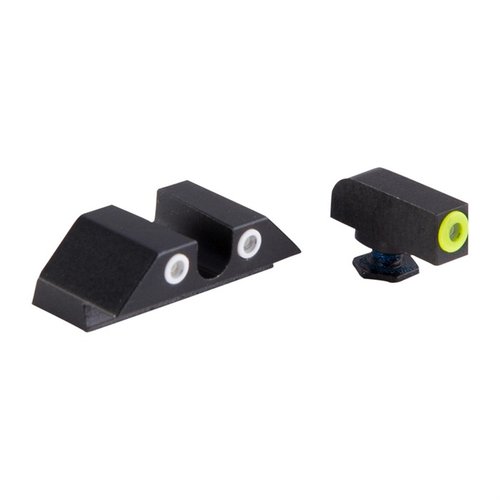 Le Perfect Dot Night Sights di Night Fision per Glock offrono visibilità eccellente in ogni condizione di luce, con un design robusto e un'illuminazione Tritium superiore.