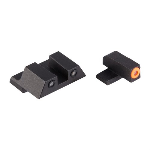 Le Perfect Dot Night Sights di Night Fision offrono visibilità massima in condizioni di buio e luce, con un design robusto e 30% più luminoso rispetto ai modelli standard.