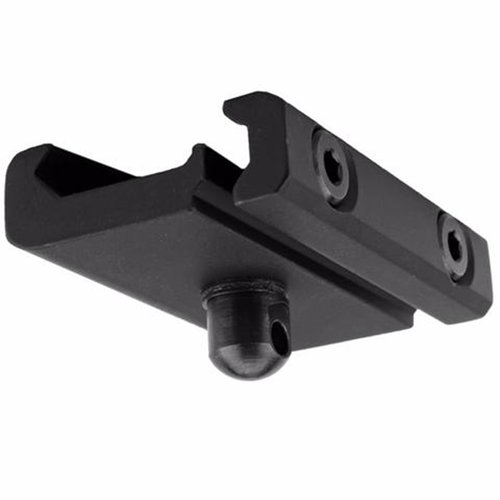 L'adattatore GroveTec Bipod Stud Rail consente un montaggio semplice e sicuro di bipod o sling su qualsiasi arma con Picatinny rail, garantendo stabilità e leggerezza.