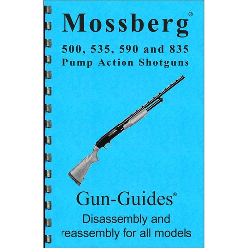 La guida all'assemblaggio e disassemblaggio per Mossberg 500, 535, 590 e 835 offre istruzioni dettagliate e illustrazioni per una manutenzione facile e precisa.