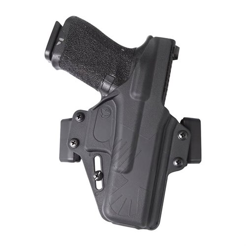 L'holster Perun di Raven Concealment offre un design compatto, modulare e ambidestro, con ritenzione regolabile e compatibilità con ottiche e fucili Glock.
