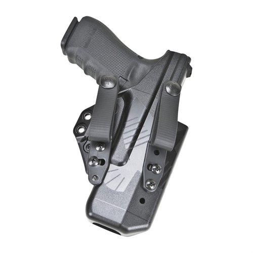 L'Eidolon Holster per Glock® G17 offre comfort e occultamento eccellenti grazie alla sua shell precisa, con punti di attacco per accessori e anello per cintura da 1.5