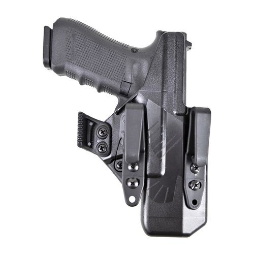 L'Eidolon Holster offre un comfort eccezionale e una massima occultabilità, con un guscio adattato per la Glock G19 e punti di attacco per accessori personalizzati.
