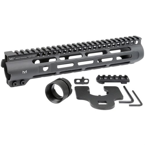 Le SLH Slim Line Handguards di Midwest Industries offrono tre lati M-LOK, un rail Picatinny MIL-STD 1913 e una costruzione in alluminio anodizzato 6061.