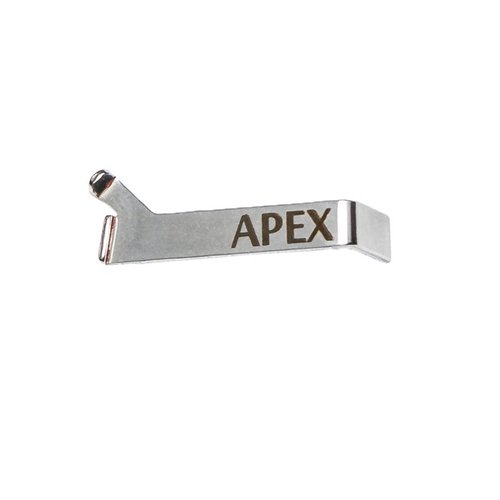 Il connettore Apex Performance per Glock® riduce il peso del grilletto di circa 1 lb, sostituzione diretta per quasi tutti i modelli Glock®, esclusi 42 e 43.