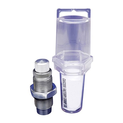 I dies di crimpatura in carburo LEE Precision per pistole 9mm garantiscono una crimpatura sicura e precisa, senza necessità di lubrificazione, per munizioni affidabili.