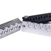 Mold per proiettili in alluminio anodizzato, resistente alla ruggine, con 6 cavità per calibro .22 (0.225") e design a punta piatta da 55gr per prestazioni ottimali.
