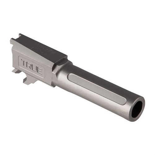 I barili True Precision per SIG 365 offrono precisione e affidabilità superiori grazie all'acciaio inox 416R, rifling avanzato e una camera conforme agli standard SAAMI.